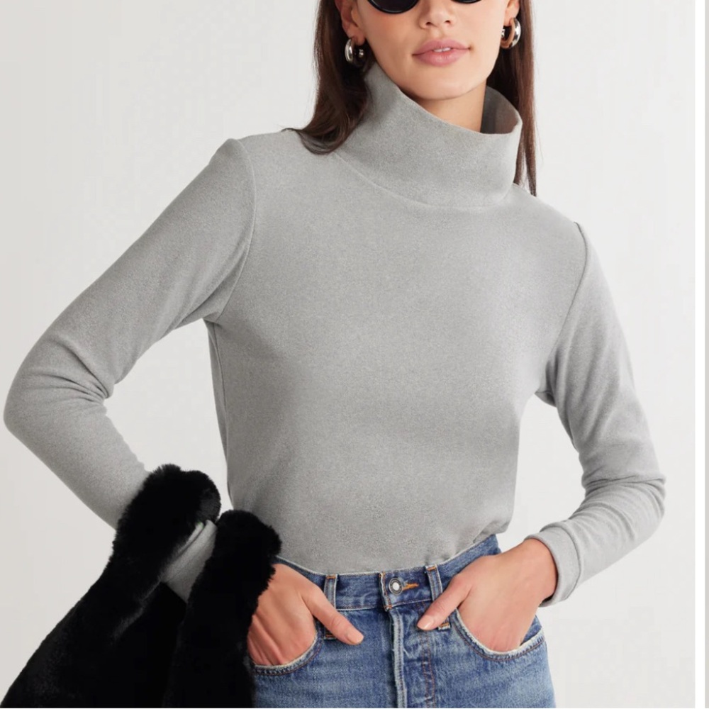 Like new Dudley Stephens park slope fleece turtleneck top